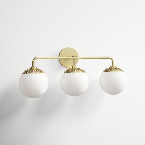 Joss & Main Deniaud 3 Light Vanity Light & Reviews Wayfair